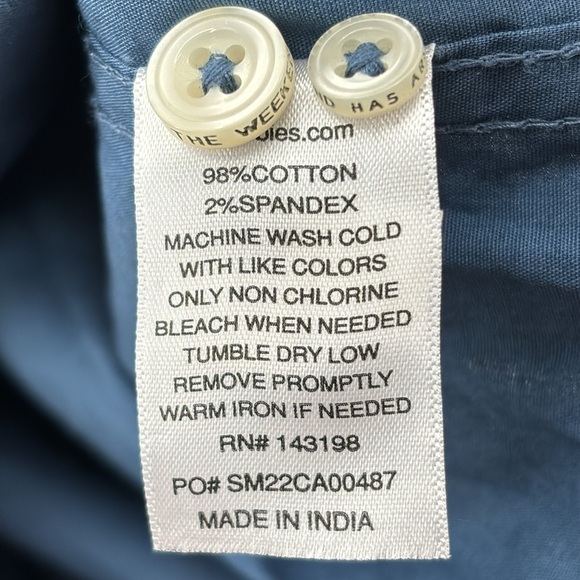 Chubbies The Breeze Friday Short Sleeve Button down Shirt size Medium NWOT - Picture 6 of 6